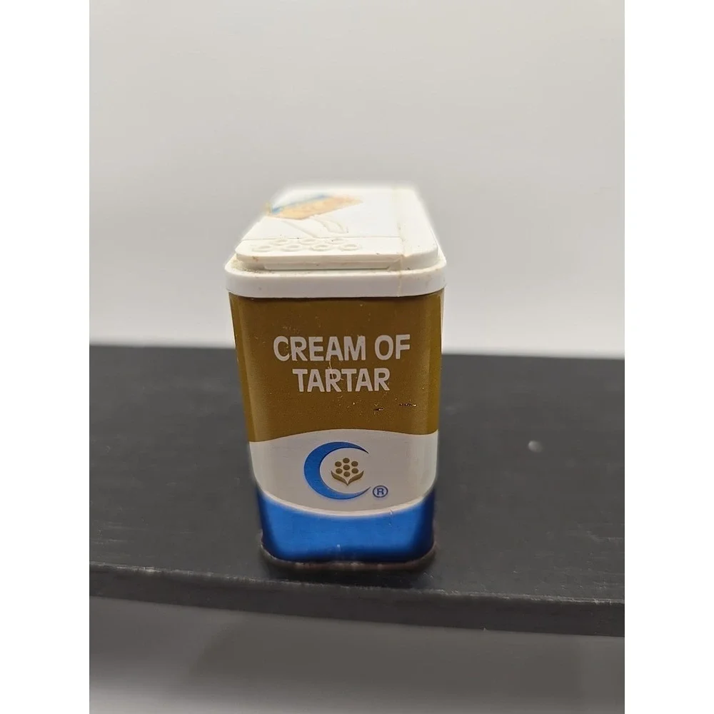 Crescent Cream‎ of Tartar Spice Tin  Seattle Vintage